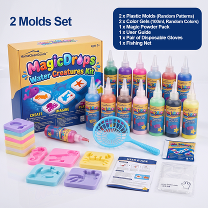 LivLifeGoods™ MagicDrops Water Creatures Kit