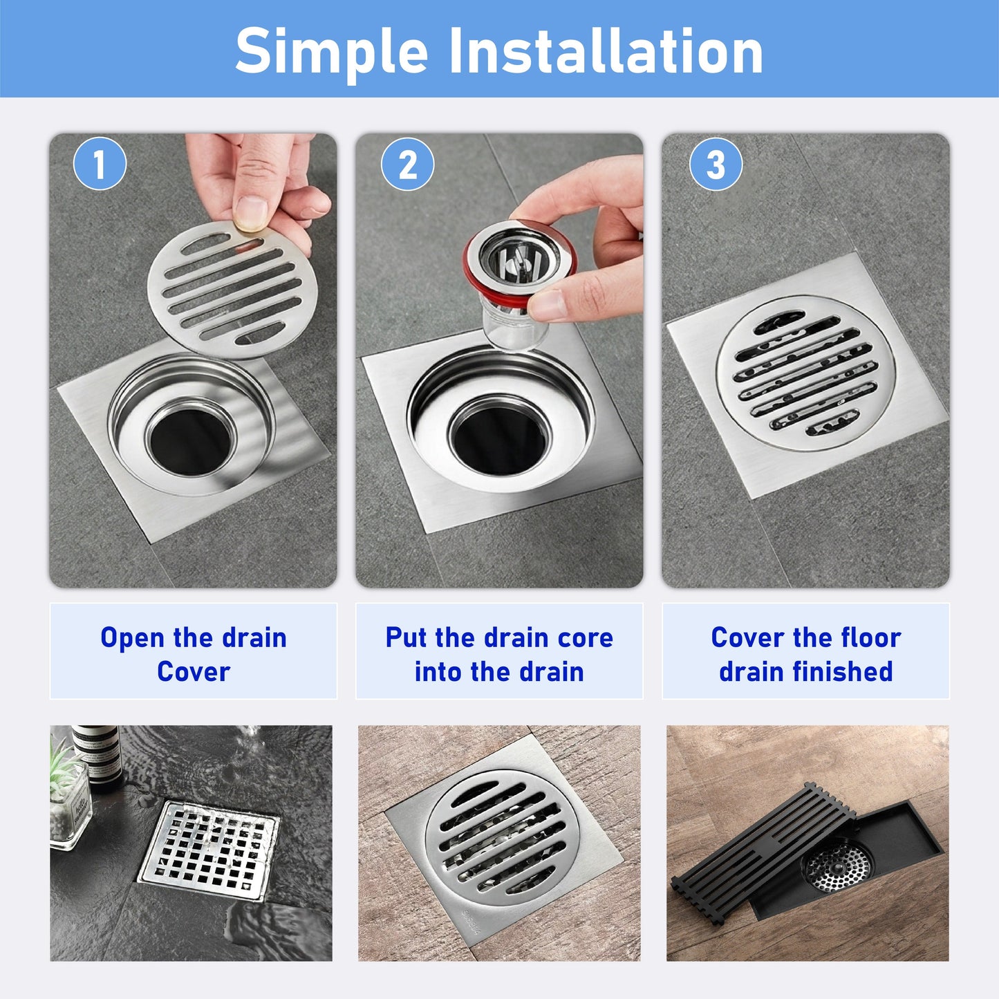 Red Dot Award 2025 - LivLifeGoods™ MagniSeal Anti-Odor & Pest Clog Block Drain Core