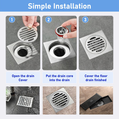 Red Dot Award 2025 - LivLifeGoods™ MagniSeal Anti-Odor & Pest Clog Block Drain Core