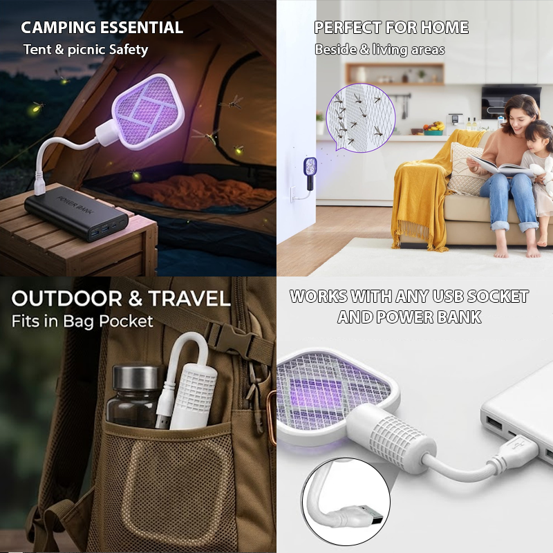 LivLifeGoods™ Mini USB Plug-in Bug Killer Lamp Zapper