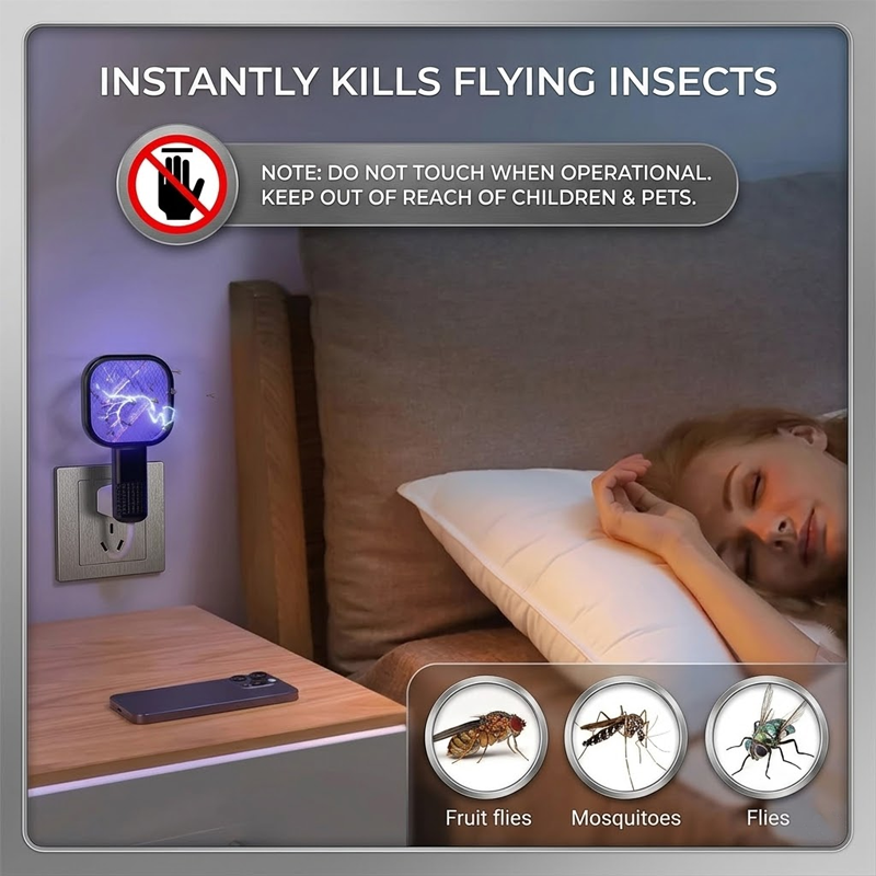 LivLifeGoods™ Mini USB Plug-in Bug Killer Lamp Zapper