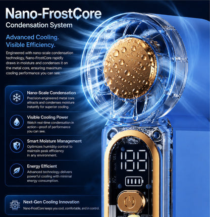 ❄️ 2026 Cooling Technology Breakthrough — LivLifeGoods™ Nano-FrostCore Turbo Mini Fan 2