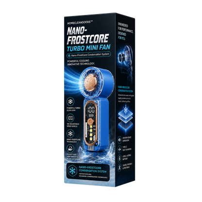 ❄️ 2026 Cooling Technology Breakthrough — LivLifeGoods™ Nano-FrostCore Turbo Mini Fan 2