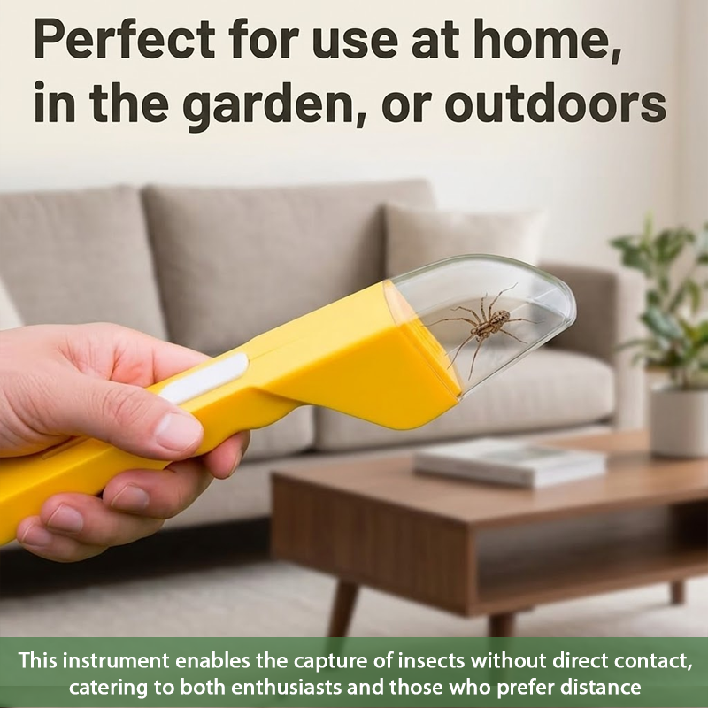 LivLifeGoods™ NoKill Quick-Release Insect Catcher