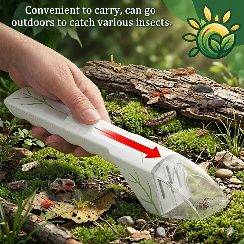LivLifeGoods™ NoKill Quick-Release Insect Catcher