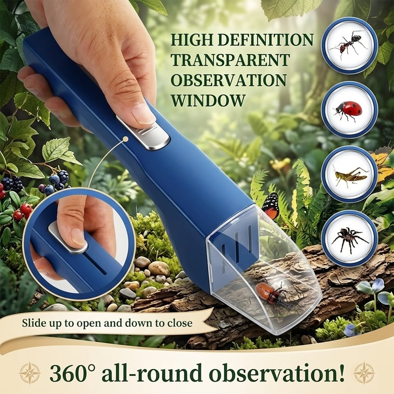 LivLifeGoods™ NoKill Quick-Release Insect Catcher