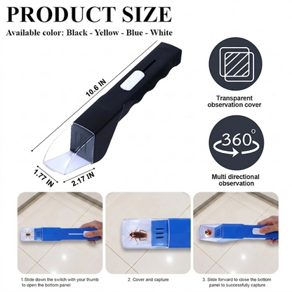 LivLifeGoods™ NoKill Quick-Release Insect Catcher