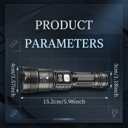 LivLifeGoods™ PowerPro Super Bright Tactical Flashlight