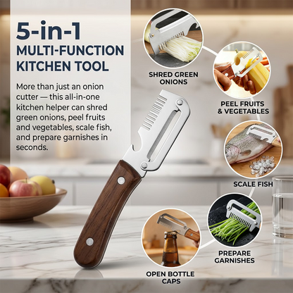 LivLifeGoods™ PrepSlice Multi Veggie Shredder Peeler