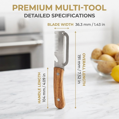 LivLifeGoods™ PrepSlice Multi Veggie Shredder Peeler