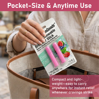LivLifeGoods™ QuitCig Chewable Breather Stick