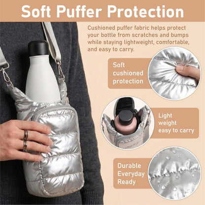 LivLifeGoods™ SipCarry Grab & Go Crossbody Bottle Tote