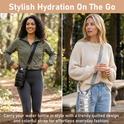 LivLifeGoods™ SipCarry Grab & Go Crossbody Bottle Tote