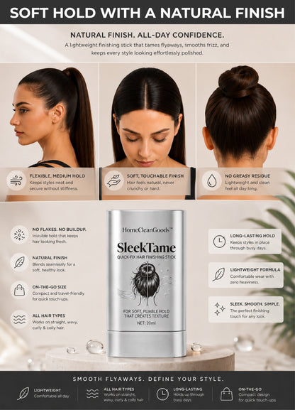 LivLifeGoods™ SleekTame Quick-Fix Hair Finishing Stick