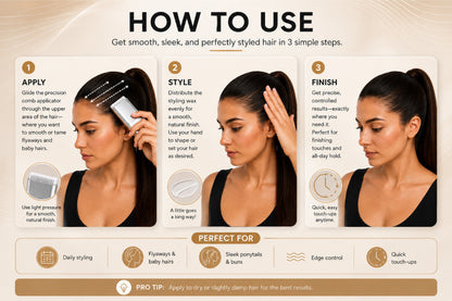 LivLifeGoods™ SleekTame Quick-Fix Hair Finishing Stick