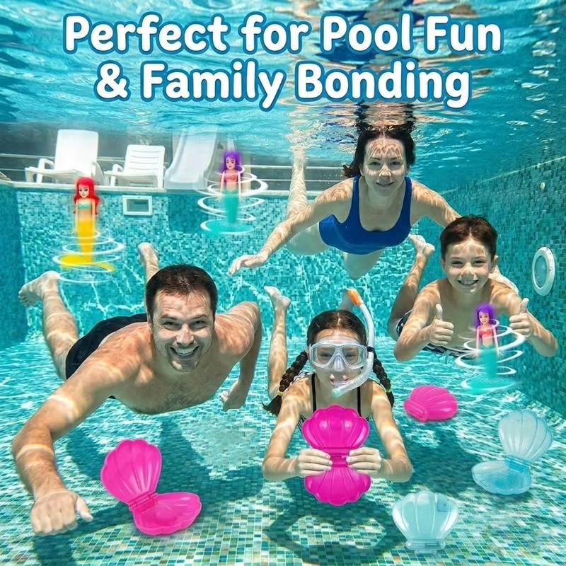 LivLifeGoods™ SwimPop Mermaid Dive Toy
