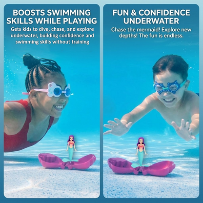 LivLifeGoods™ SwimPop Mermaid Dive Toy