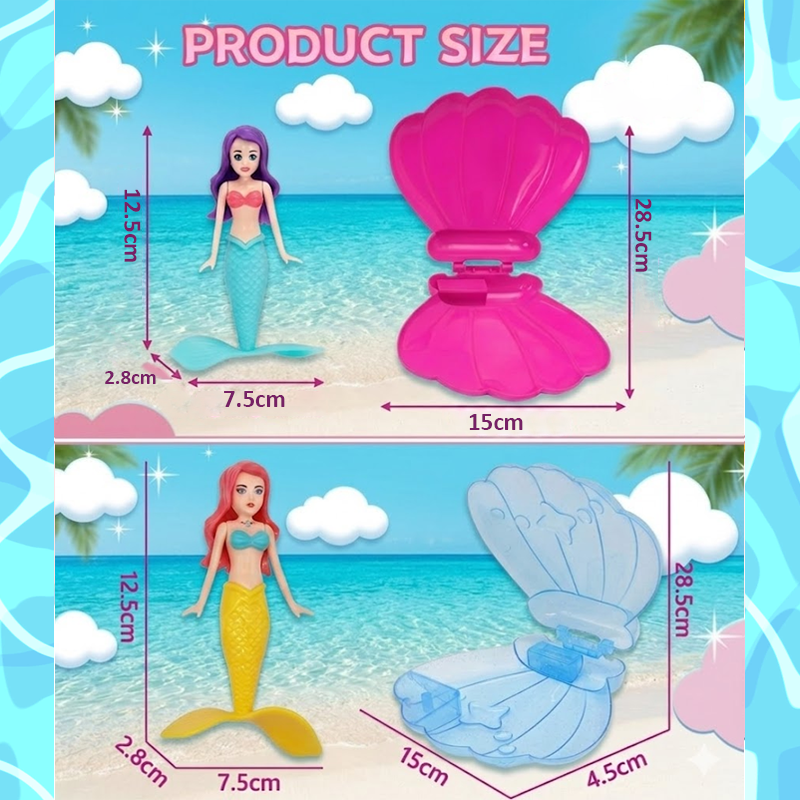 LivLifeGoods™ SwimPop Mermaid Dive Toy