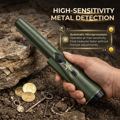 LivLifeGoods™ TreasureFind 360° Scanning Metal Detector