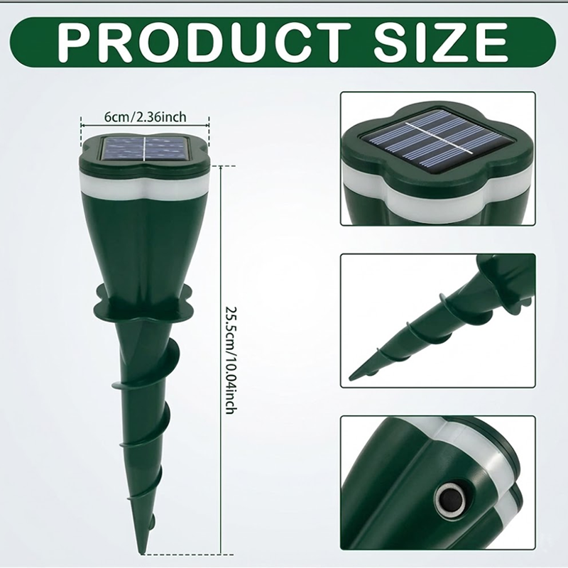 LivLifeGoods™ YardShield Solar Ultrasonic Pests Repellent