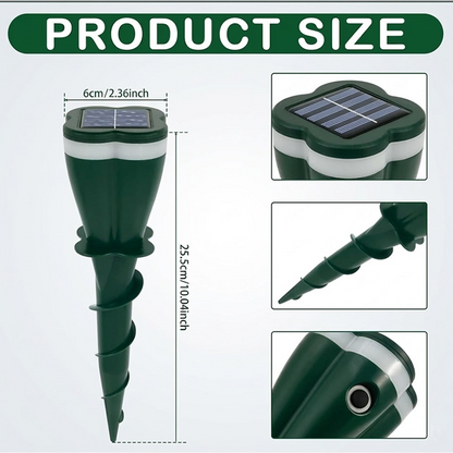 LivLifeGoods™ YardShield Solar Ultrasonic Pests Repellent