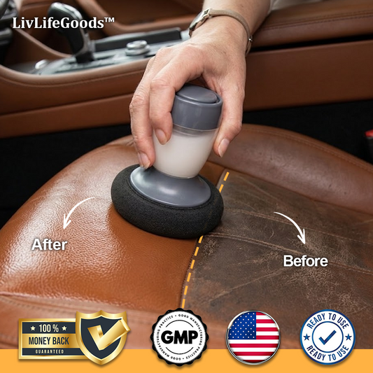 LivLifeGoods™ AutoLeather Refurbishing Agent Kit