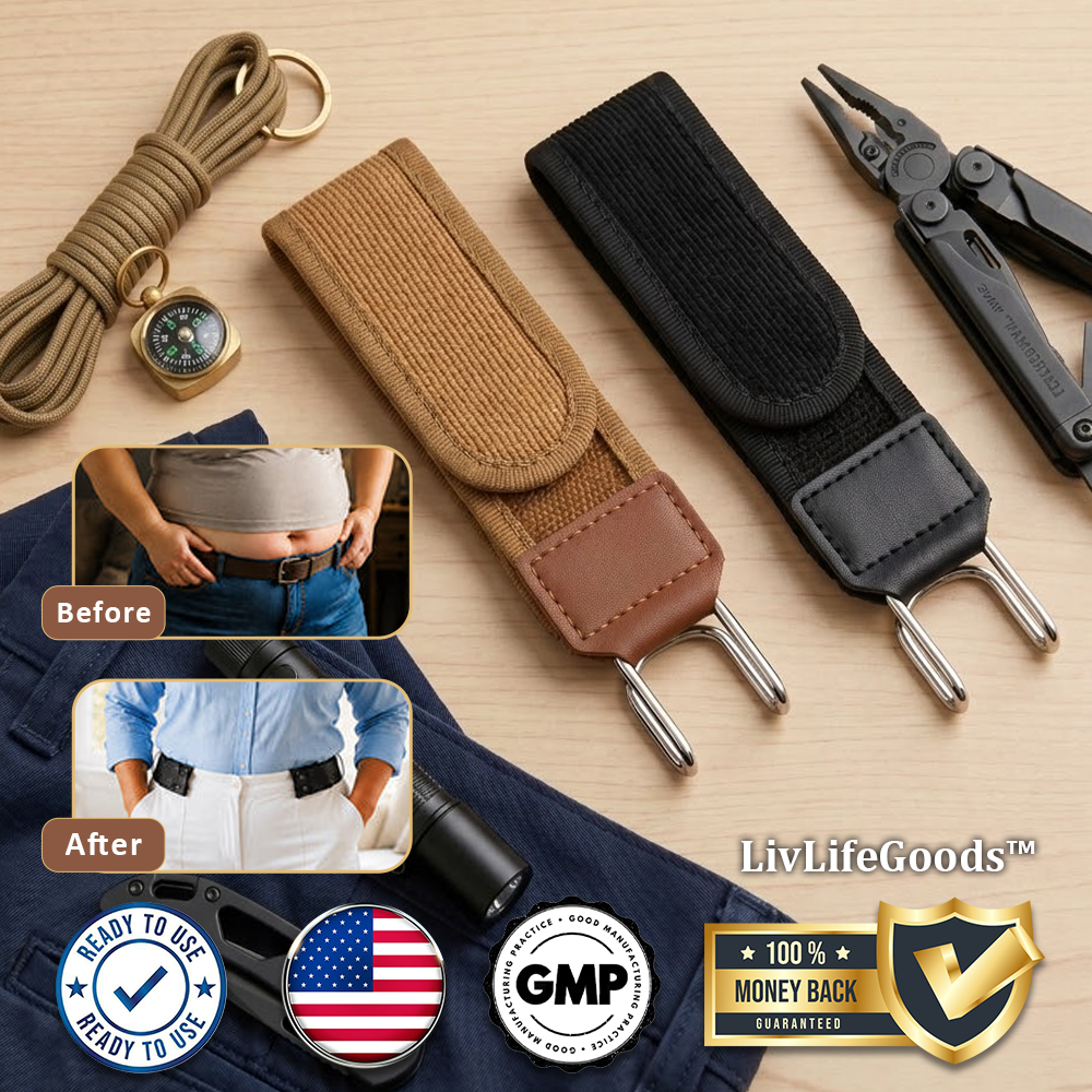 LivLifeGoods™ ComfortStretch No-Buckle Invisible Belt
