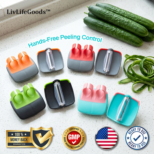 LivLifeGoods™ FingerPeel Handheld Peeler