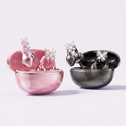 LivLifeGoods™ JewelSound Diamond Clip-On Earbuds