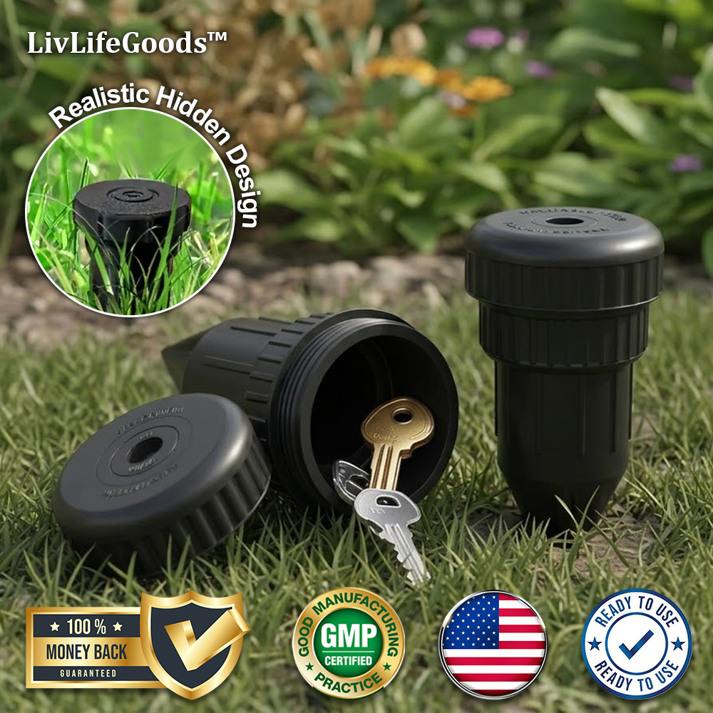 LivLifeGoods™ KeyHide Ground Storage Spike