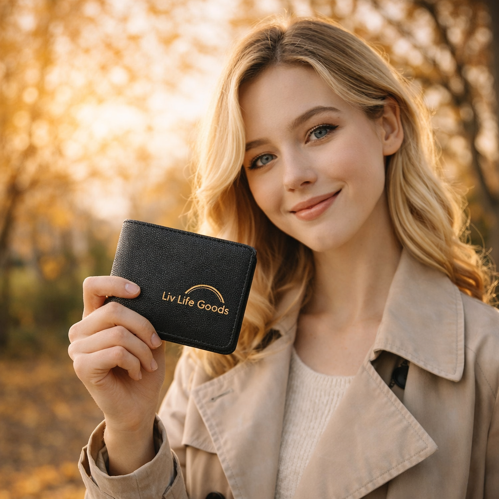 LivLifeGoods™ Luxe Precision Slim Wallet