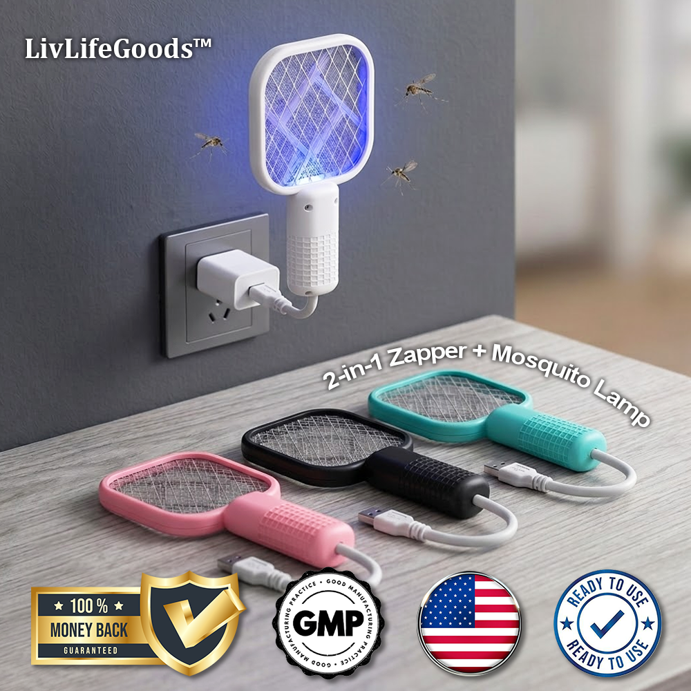 LivLifeGoods™ Mini USB Plug-in Bug Killer Lamp Zapper