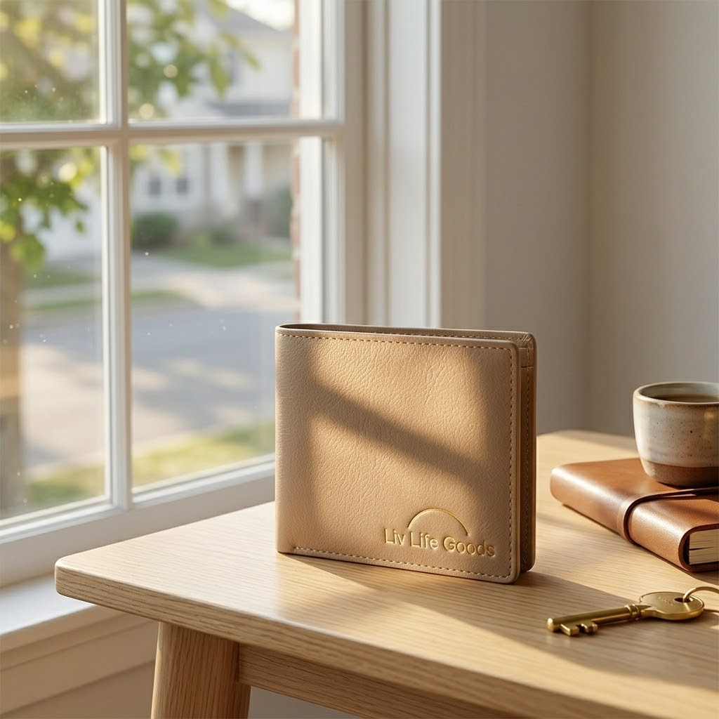 LivLifeGoods™ Modern Light Tone Wallet