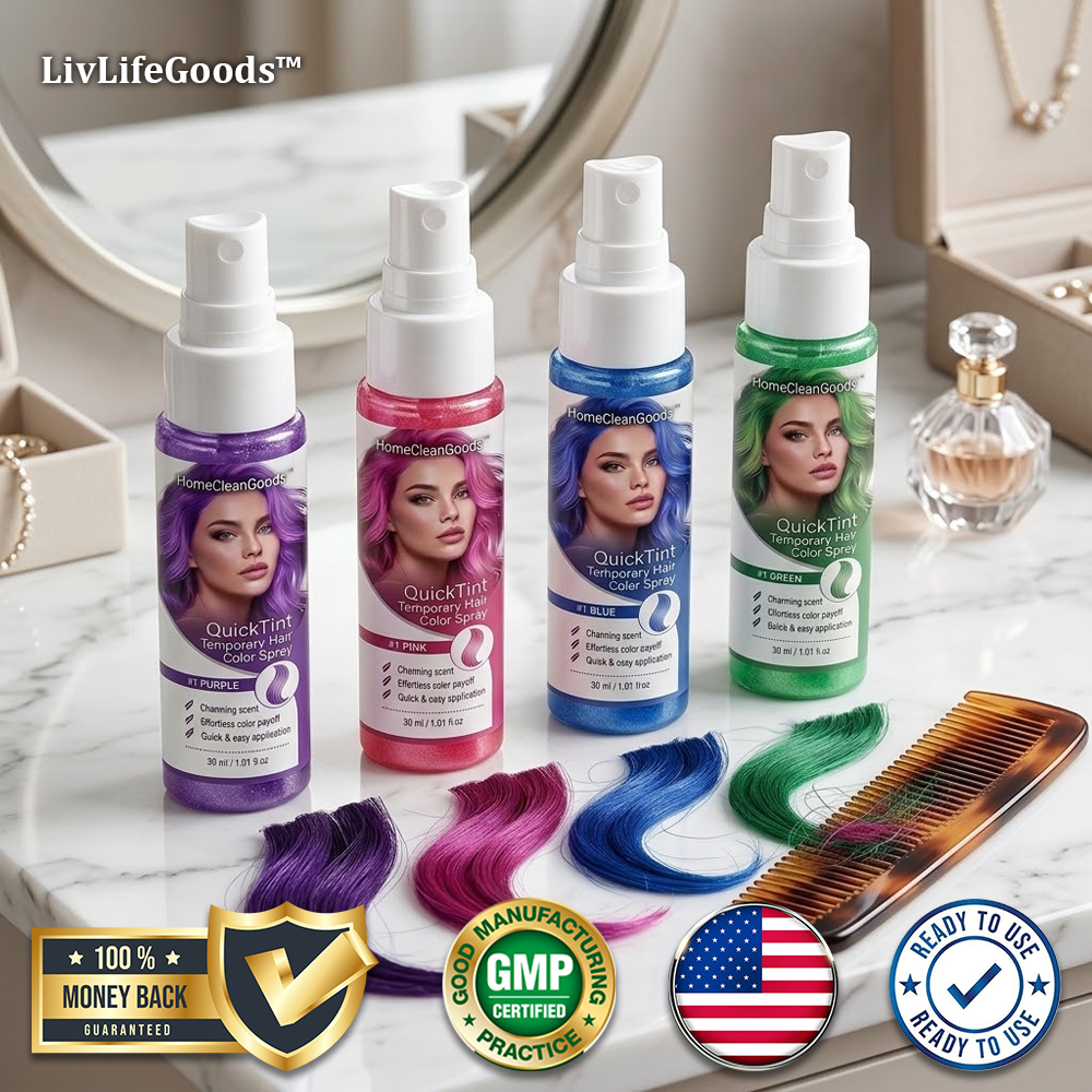 LivLifeGoods™ QuickTint Temporary Hair Color Spray