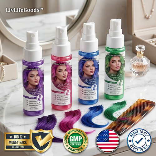 LivLifeGoods™ QuickTint Temporary Hair Color Spray