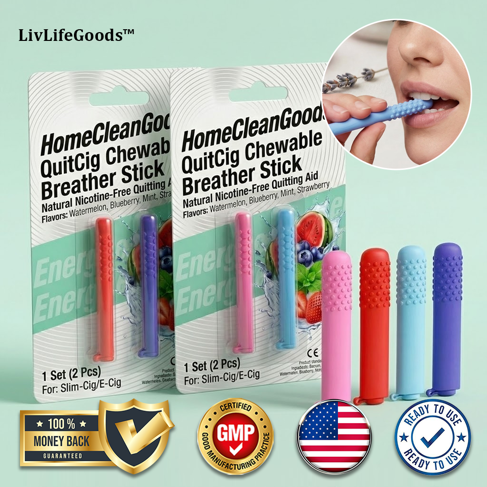 LivLifeGoods™ QuitCig Chewable Breather Stick