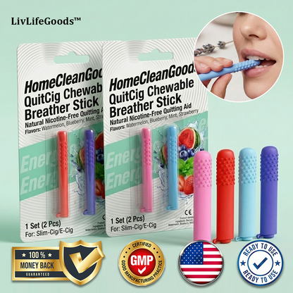 LivLifeGoods™ QuitCig Chewable Breather Stick