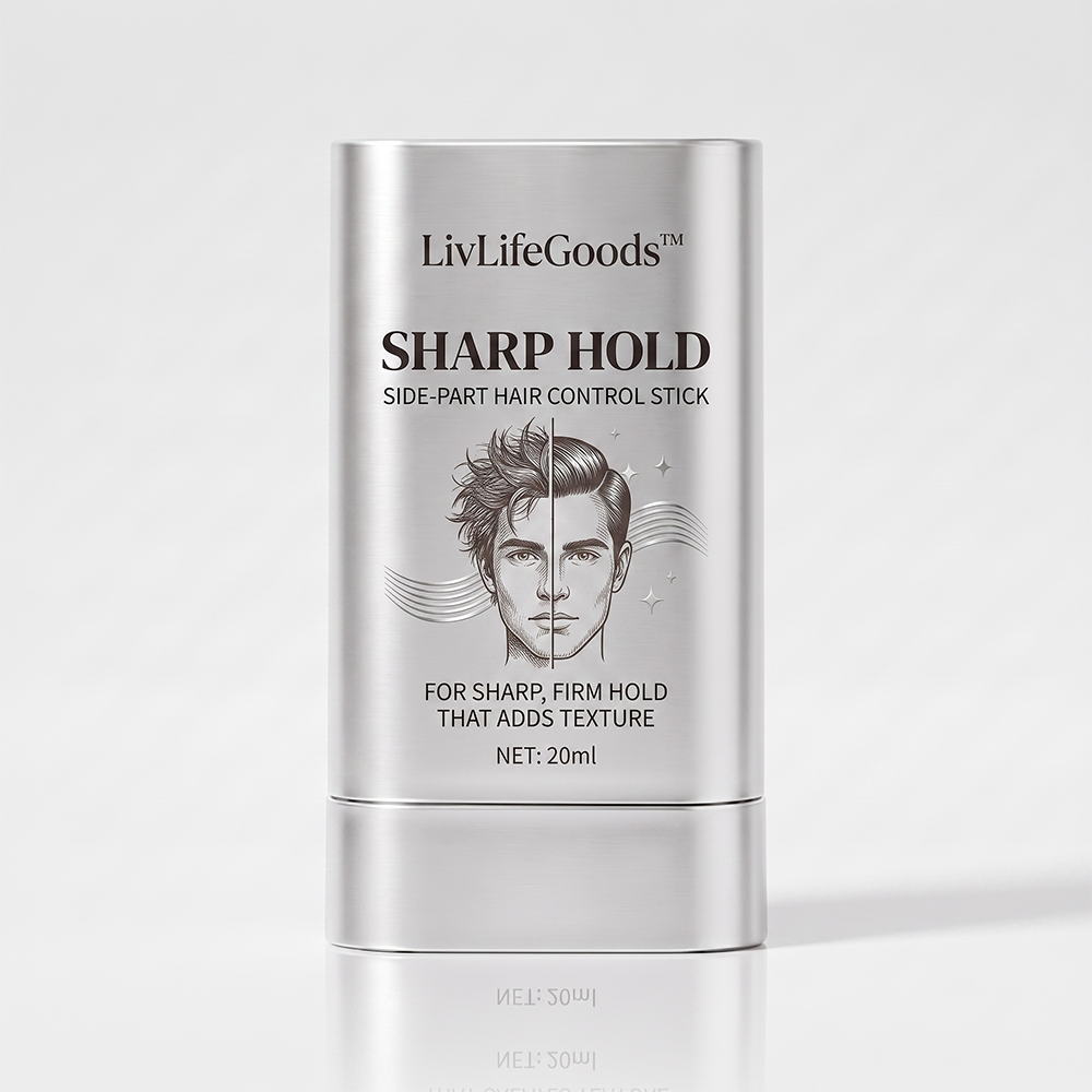 LivLifeGoods™ SharpHold Side-Part Hair Control Stick