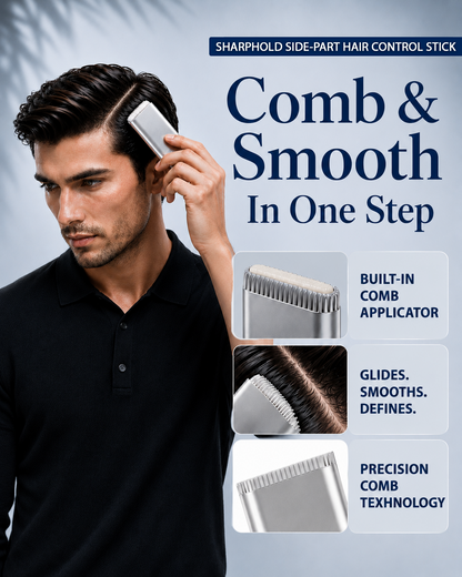 LivLifeGoods™ SharpHold Side-Part Hair Control Stick