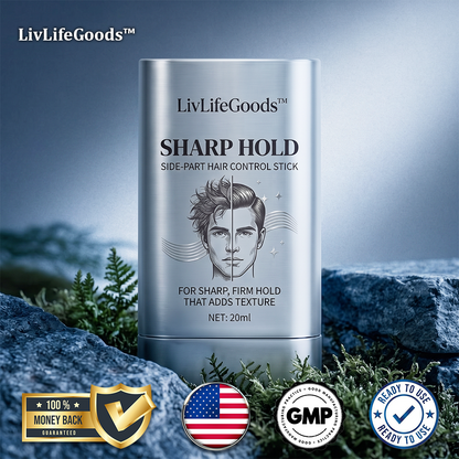 LivLifeGoods™ SharpHold Side-Part Hair Control Stick