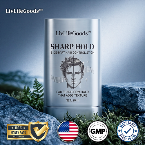 LivLifeGoods™ SharpHold Side-Part Hair Control Stick