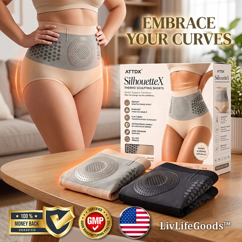 LivLifeGoods™ SilhouetteX Thermo Sculpting Shorts