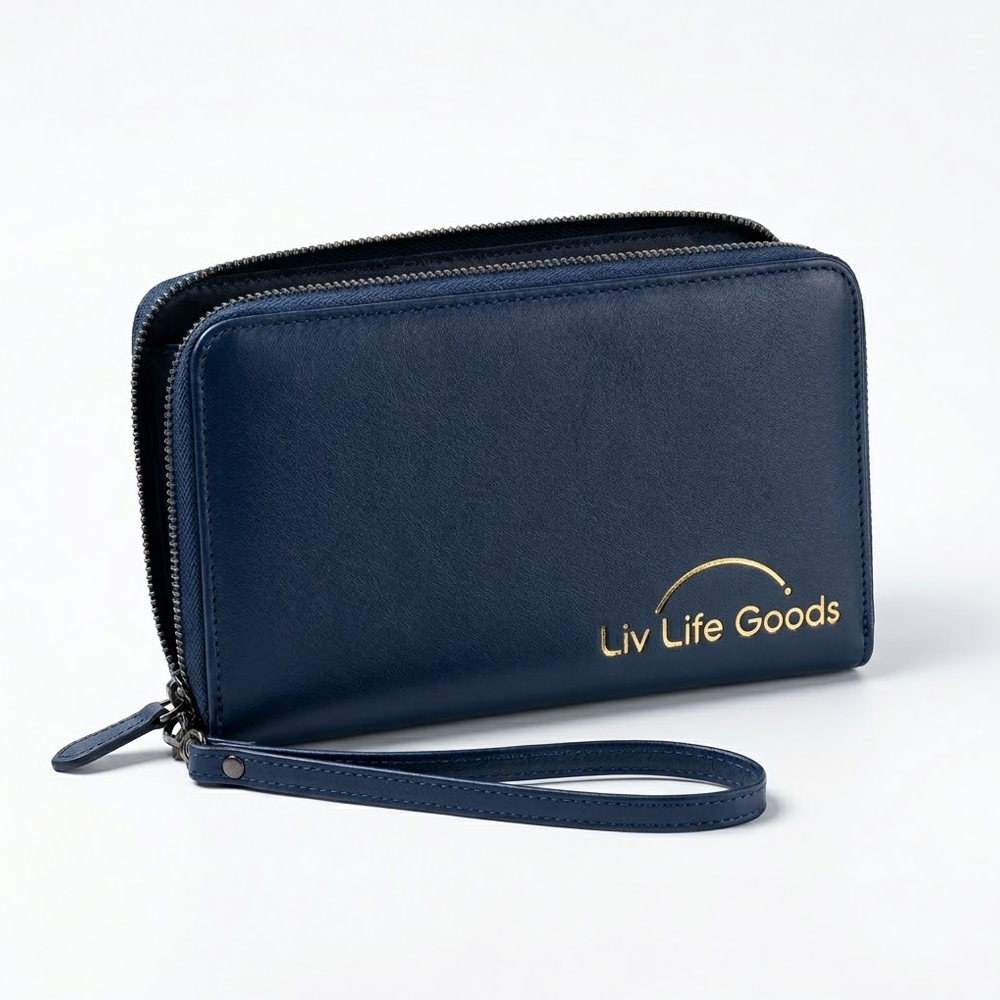 LivLifeGoods™ Skyline Voyage Passport Case