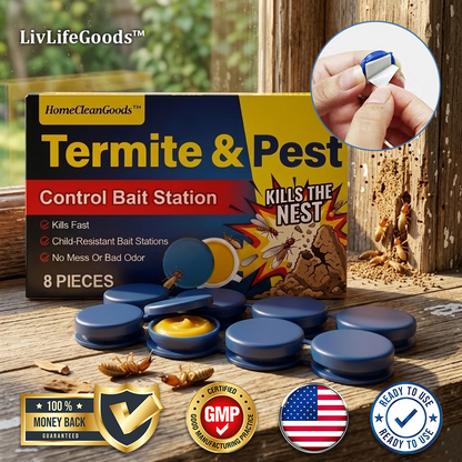 LivLifeGoods™ Termite & Pest Control Bait Station
