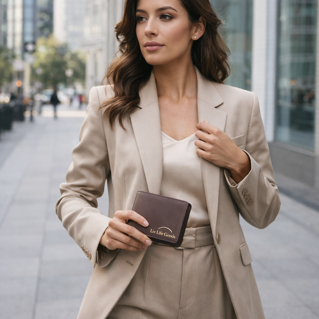 LivLifeGoods™ Vintage Craft Leather Wallet