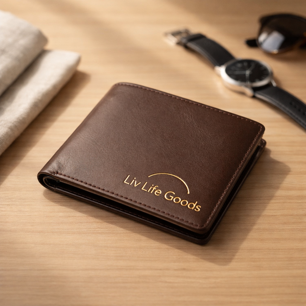 LivLifeGoods™ Vintage Craft Leather Wallet