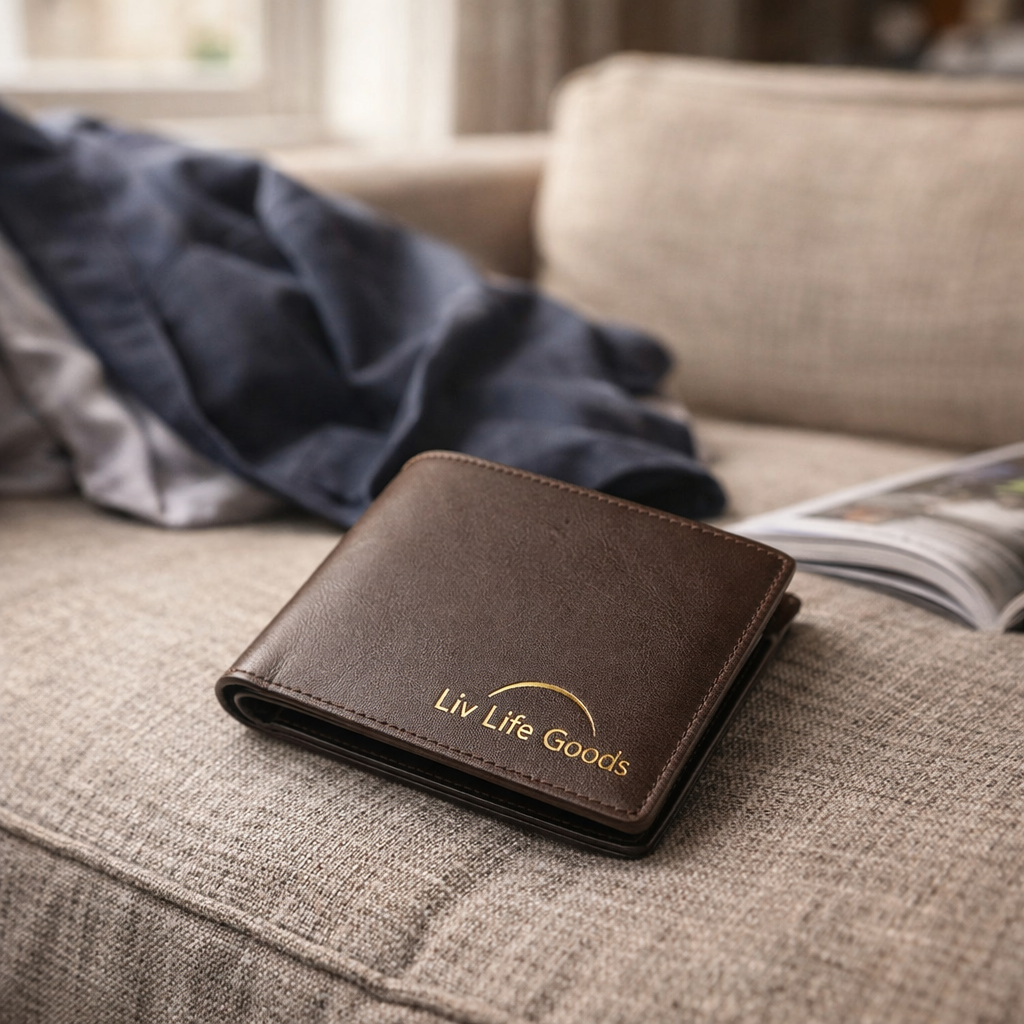 LivLifeGoods™ Vintage Craft Leather Wallet