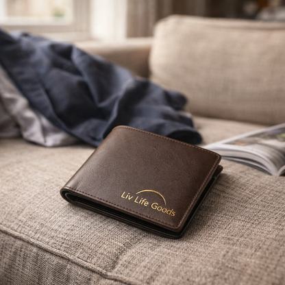 LivLifeGoods™ Vintage Craft Leather Wallet