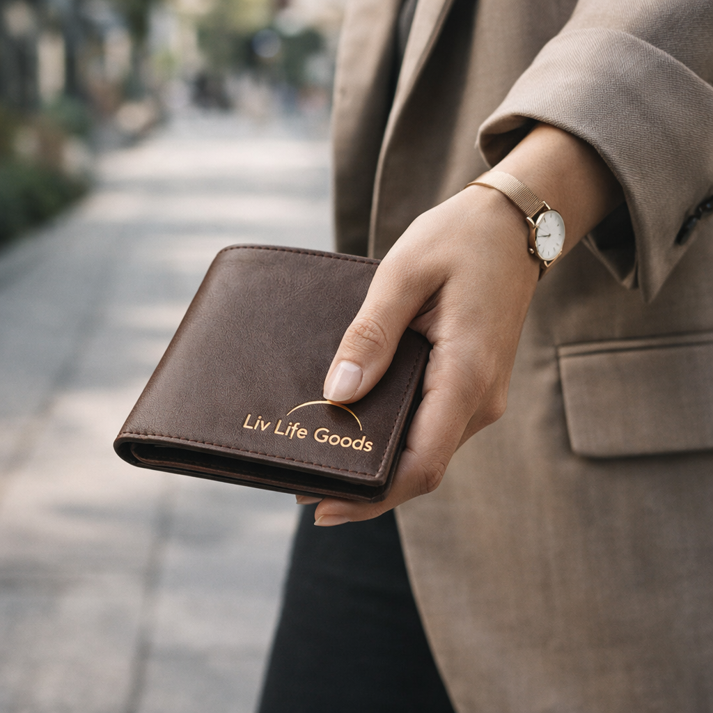 LivLifeGoods™ Vintage Craft Leather Wallet