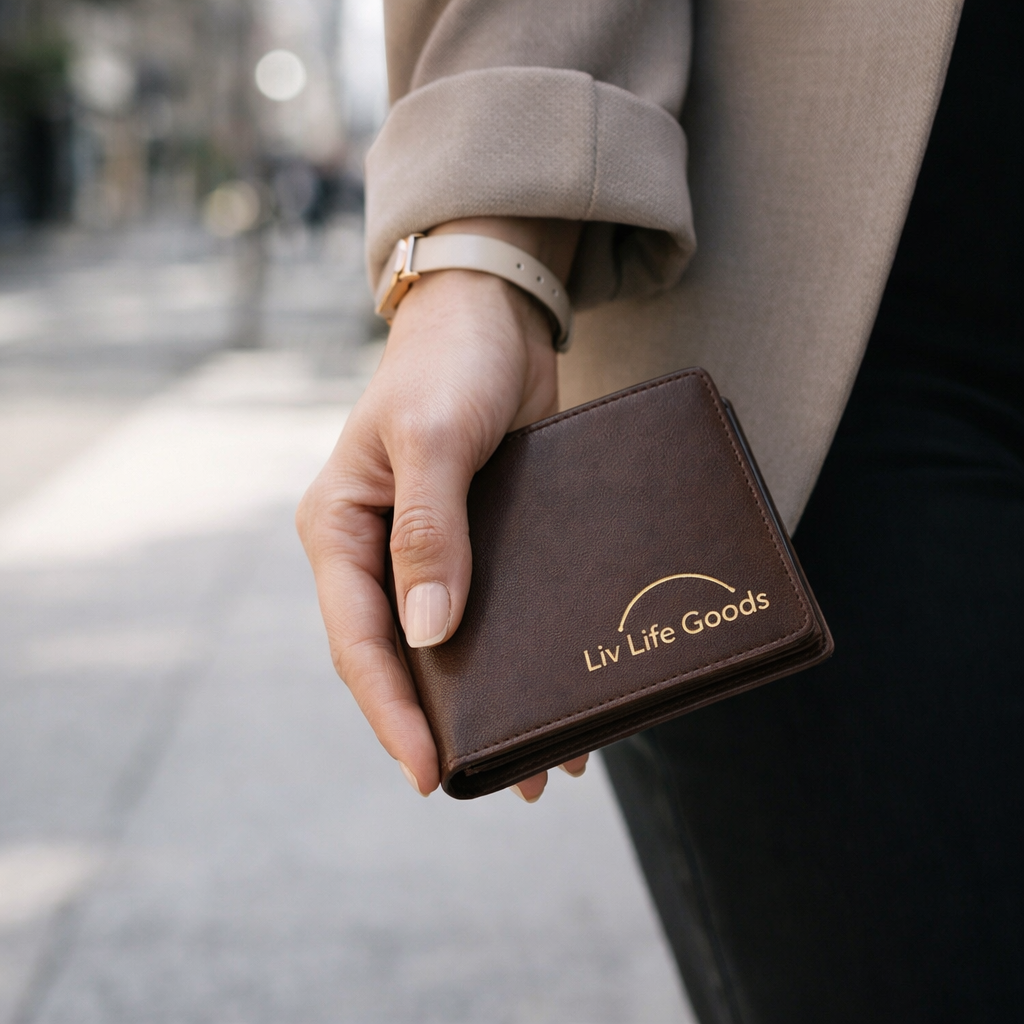 LivLifeGoods™ Vintage Craft Leather Wallet